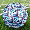 Haaland Größe 5 Fußball Maschinengenäht Indoor/Outdoor Universeller Fußball Einzigartiges Geschenk für Fußballfans Auffällige Heimdekoration Und Partygeschenk