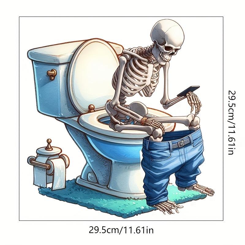 1 PC Funny Animal PVC Toilet Seat Stickers Monkey Zebra Giraffe Decals Waterproof Bathroom Wall Door Decor Creative Removable Decals