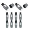 10 Stück 4 Farben Luftfahrt Chassis Stecker Buchse Bühnenlicht Professioneller Audio Video Anschluss Strombuchse