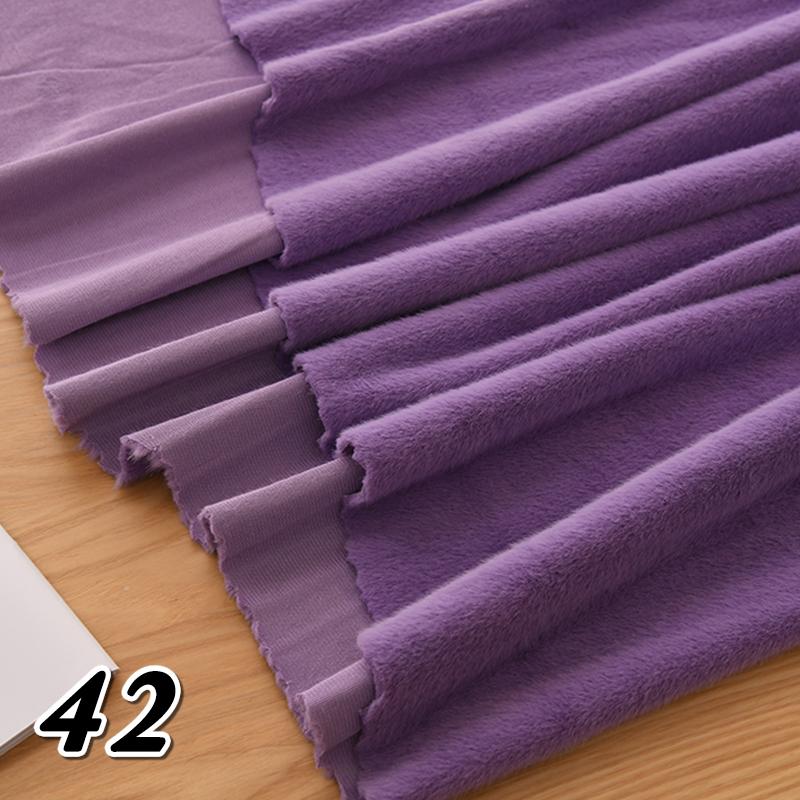 50*40cm Encrypt Imitation Rabbit Fur Fabric Thicken Plush Counter Background Clothing Fabric Handmade DIY Sewing Doll Fabric