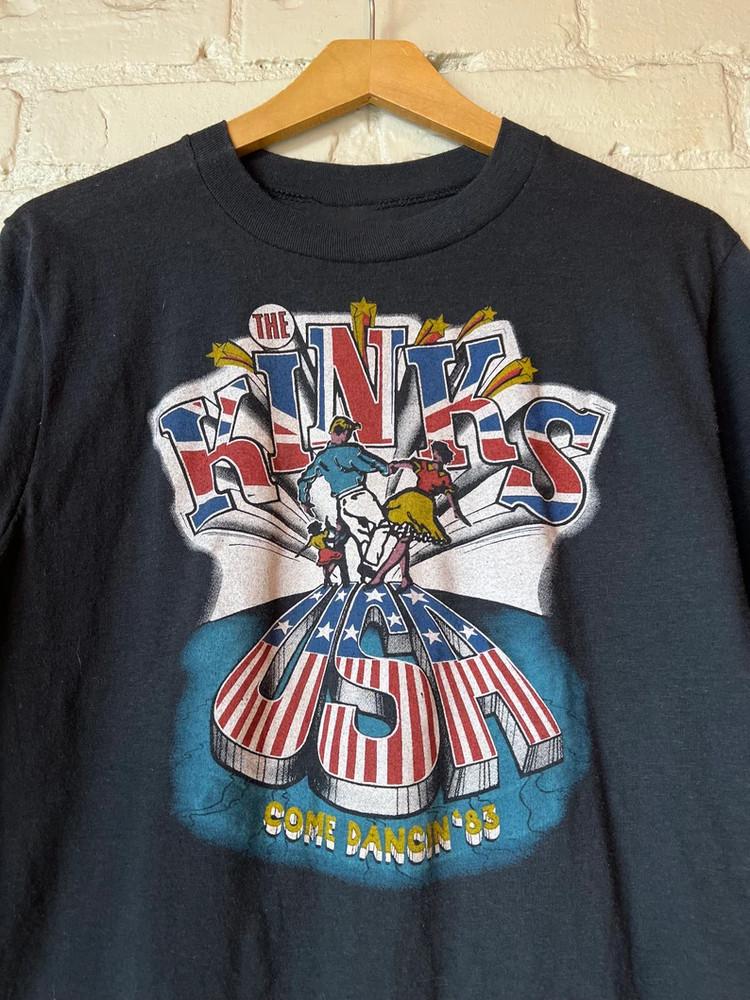 

1980s 1983 The Kinks State of Confusion Tour Tshirt PNA_192 Unisex T-Shirt XL