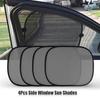 5 peças Auto Sunshade Carro Janela Ventosa Carro Sun Shade Carro Cortina Carro Estilo Capas Viseira de Sol Cortina de Carro Cortina de Janela de Carro