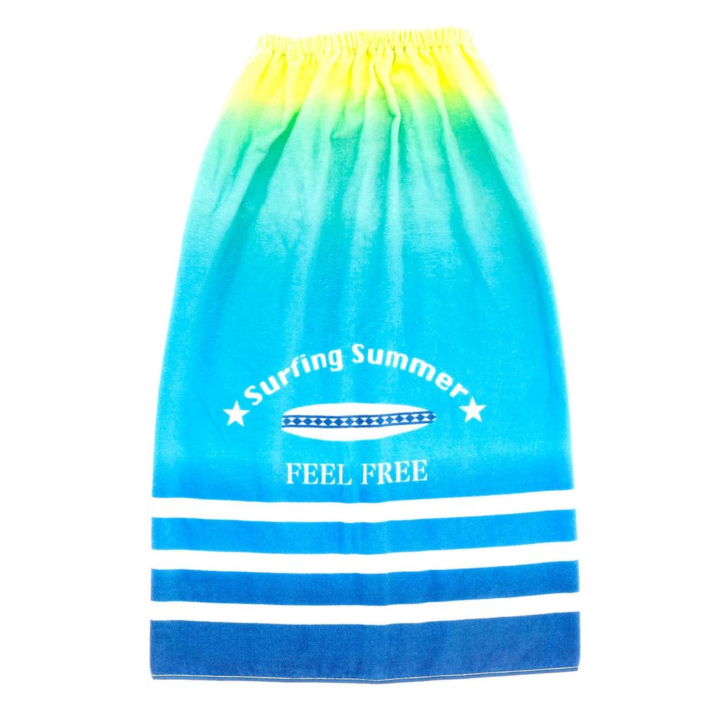 Marushin 80cm long wrap towel SUN HEART Cool surfing Antibacterial UV protection Boys 0625020200