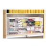 Archivo 2000 Archicubo Polystyrene Desk Organizer (PS) Translucent Crystal