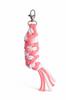 Hobby Horse Braided Rope Lead - Neon Pink/White