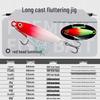 Luminous Iron Plate Lure: Super Far Cast Fishing Bait for Mackerel & Freshwater Bass