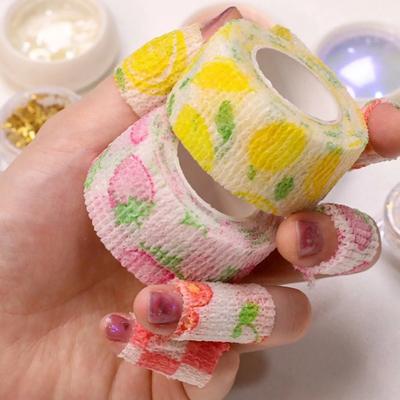 1pcs Protective Wide Nail Finger Protection Bandage Breathable Elastic Self Adhesive Bandage Manicure Tools Self - Adherent Tape