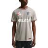 Nike X PALACE England National Team Soccer Jerseys Men's Asphalt Gray/Bright Dark Red/Bright Dark Red Crew Neck Moderate IH1672-052