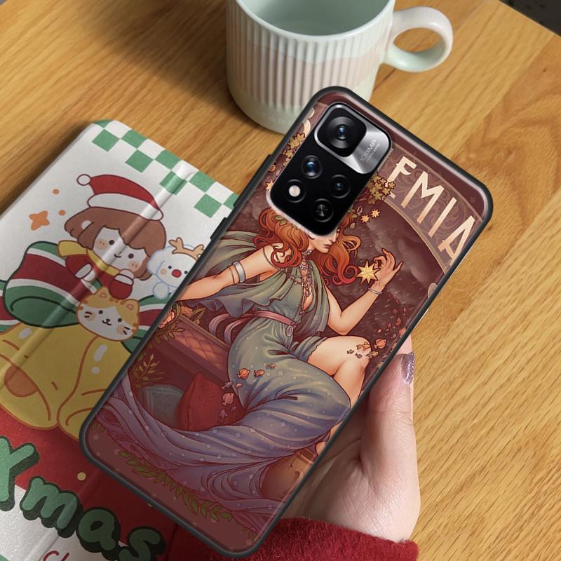 Gothic Witch Witchcraft Case For Xiaomi Redmi Note 14 Pro 13 12 11 10 15 Pro Plus Redmi 15 C 13 10C 12C 13C 14C Cover