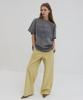 Obeodyupeulleeo Cotton Wide Pants_Butter