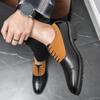 Fashion Men's Shoes Fashion Male Coiffeur Shoes Leather Classic Men Shoes for Wedding 2024 New Arrival Men's Lace-Up Dress Oxfords Shoes