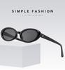 3pcs Fashion Small Oval Sunglasses Women Classic Brand Vintage Men Sun Glasses UV400 Female Shades Lady Goggle UV400