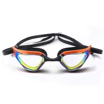 Occhiali da nuoto professionali per adulti anti-appannamento con protezione UV, per uomo e donna, in silicone, regolabili, impermeabili, per piscina