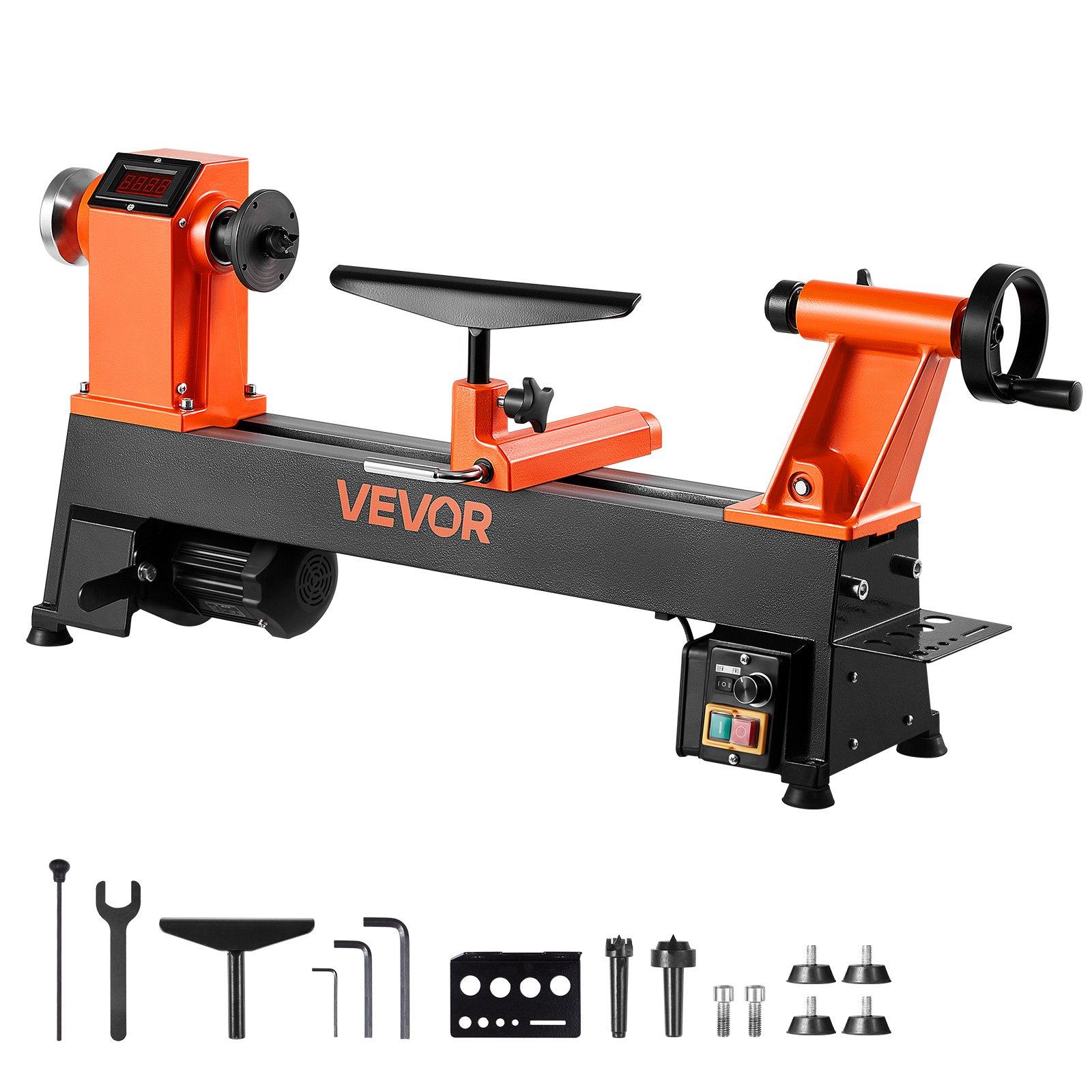 VEVOR Woodworking Lathe, 750W / 1