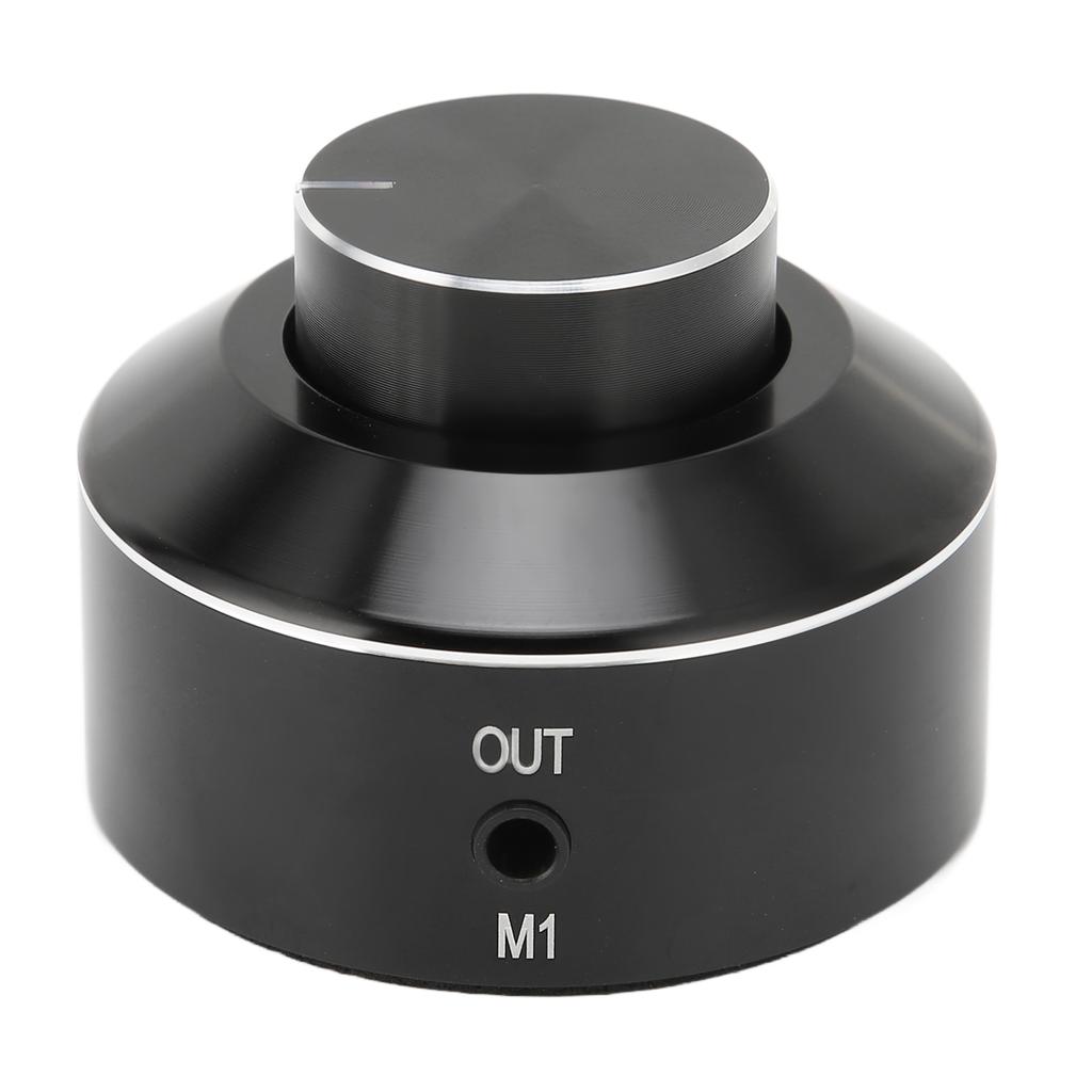 M1 Mini Active Volume Control Knob 3.5mm Volume Adjust Knob for Watching Videos Playing Games Weddings Celebrations