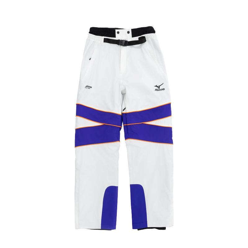 

Mizuno Waterproof Windproof Ski Pants Unisex pants White Z2CGA501 2XL
