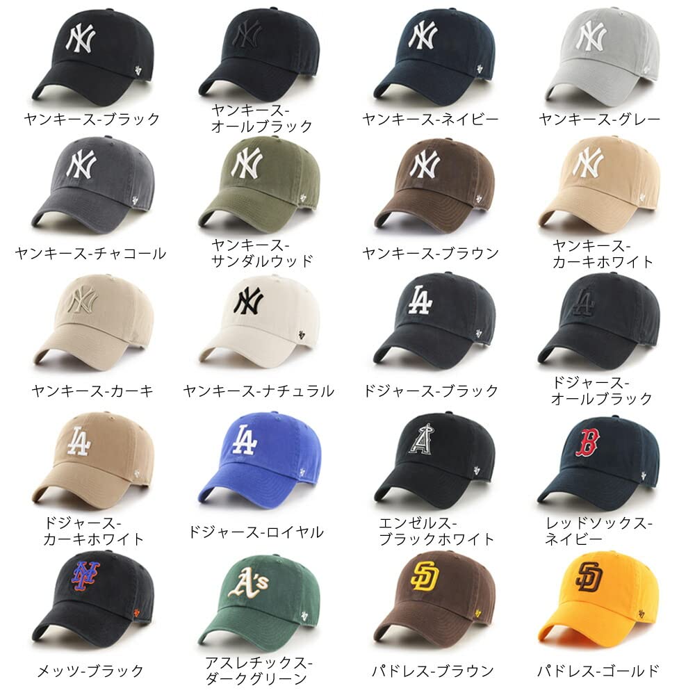 BRAND NEW YORK METS CLEAN UP New York Mets Cap Hat '47 '47 BLACK/Black 6-Panel
