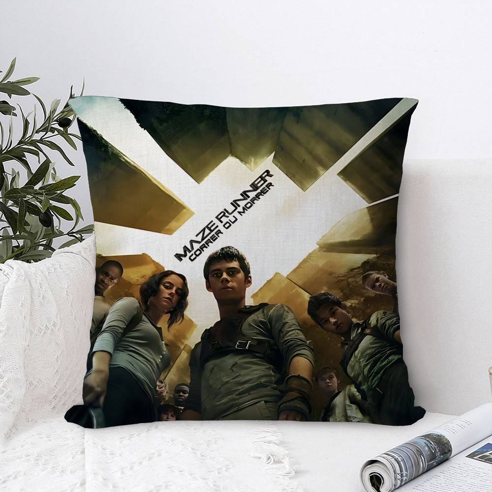 Movie The Maze Runner Series Anime Cushion Cover Decorative Pillow Sofa Home Decor Case Pillow Cases