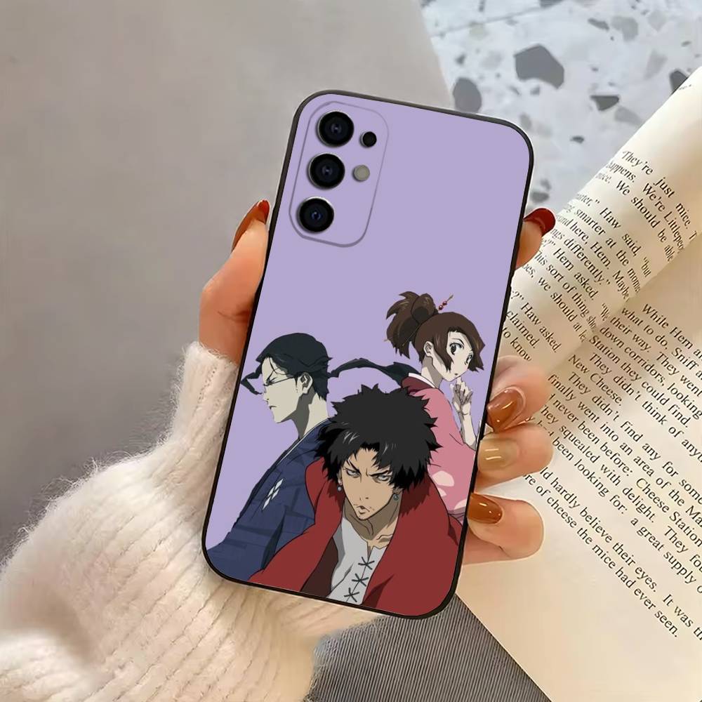 S-Samurais C-Champloo-SC-ES Phone Case Black Silicone Soft For Samsung S25,S24,S21,S22,S23,S30,Ultra,S20,Plus,Fe,Lite