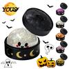 Anxiety Relief Toys for Office Desk Halloween Bun Squeeze Toy with Steamer, Sensory Fidget Stress Ball, Spooky Ghost Pumpkin Adults And Focus,