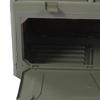 Outdoor Storage Box 2 Tier Large Capacity Foldable Stackable Water Proof Dust Proof Camping Storage Bin for Picnic Gears Snacks Clothes OD Green