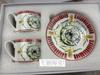 European Ceramic New Creative Light Luxury Bone China Western Plate Set Afternoon Tea High-quality Coffee Cup Gift Mug Set