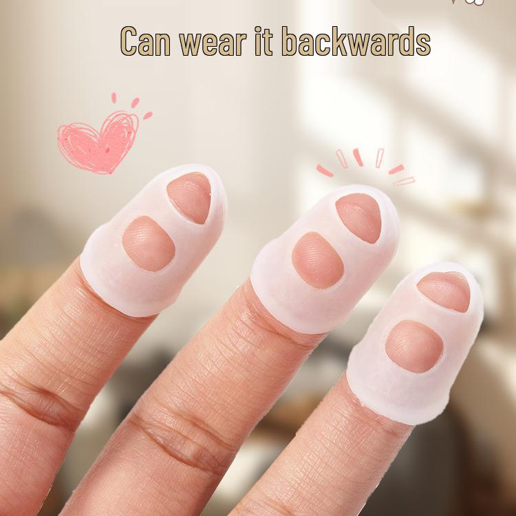Silikon Anti-Beiß-Fingerlinge für Kinder - Rutschfeste Nagelschützer