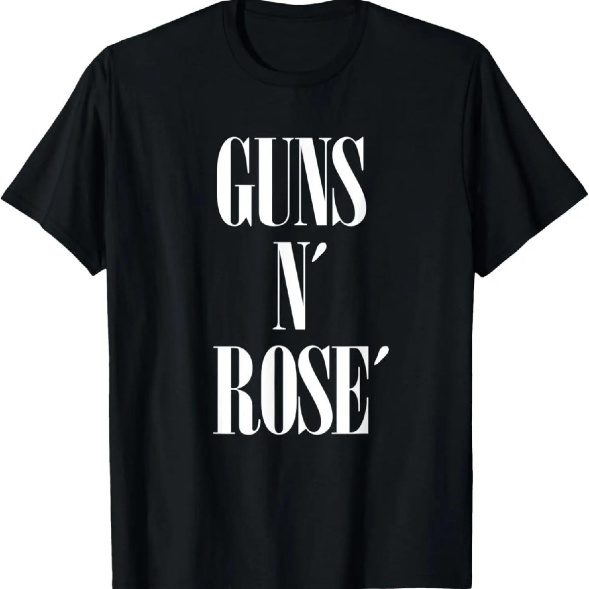 Забавная футболка для питья_ Футболка Guns N  Rose  футболка со смешной надписью XXXXXL разноцветный