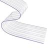 VidaXL Rideau de porte transparent 200 mmx1,6 mm 25 m PVC, bande de porte, rideau de bande pvc, rideau de porte pvc 153861