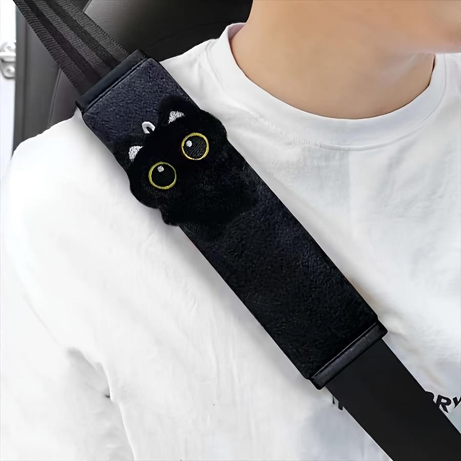 1PC Cartoon Car Seat Belt Shoulder Covers, Fashionable Interior Decoration Accessories, Adults and Teens' Shoulder Protectors