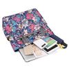 Women Lunch Bag Fashion Flora Printed Student Picnic Lunch Bags Waterproof Handbag Pouch Large Capacity Tote Bags