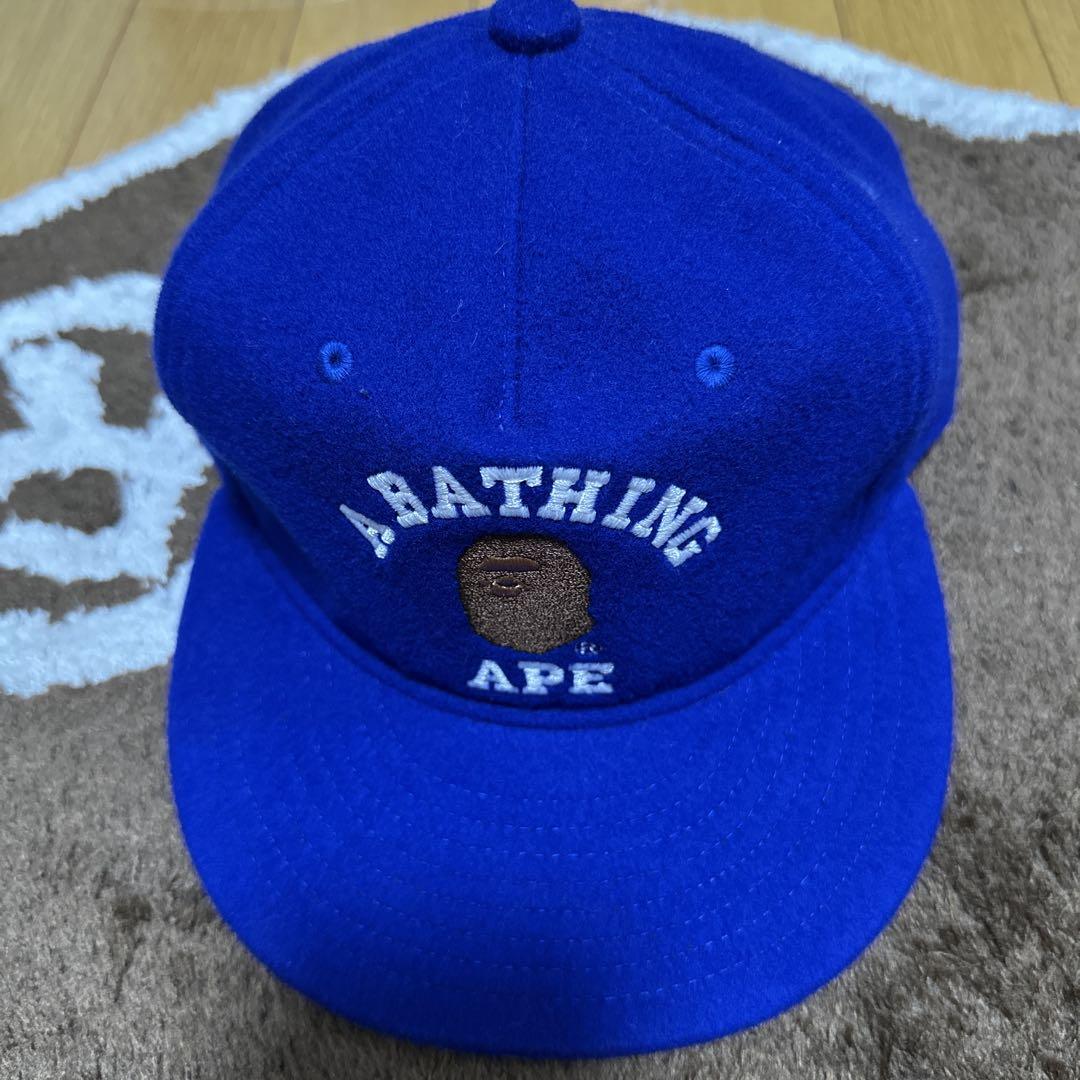 

[USED] APE College Logo Wool Cap