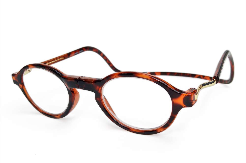 Click Classic Click Reader Reading Glasses Click Shop Original - (Shiny Brown, 2.50)