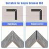 Chamfer Frame 45 Degree Seat Miter Beveled Home Tool Cutter for Ceramic Tile Woodworking Electric Saw Adjustable Size