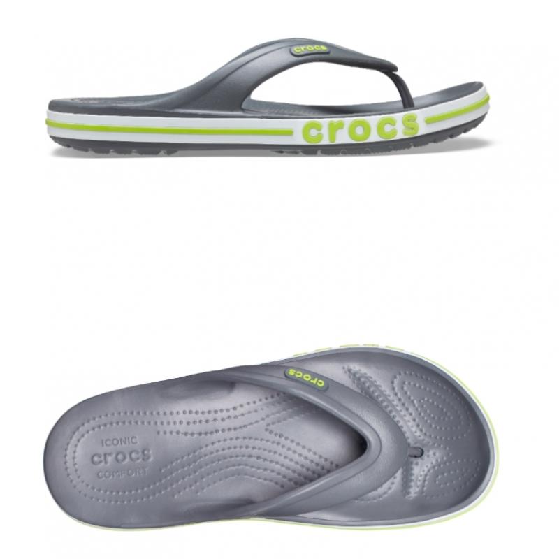 ◆CROCS◆ Public Bayaband Flip SGL 24SUFP205393 Men's 13 - Crocs Bayaband Flip Flops - 205393-126 White for
