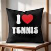 Tennis Cushion Cover Natural Linen Organic Fabric DoubleSided Printing Couch Pillow Covers Home Decor