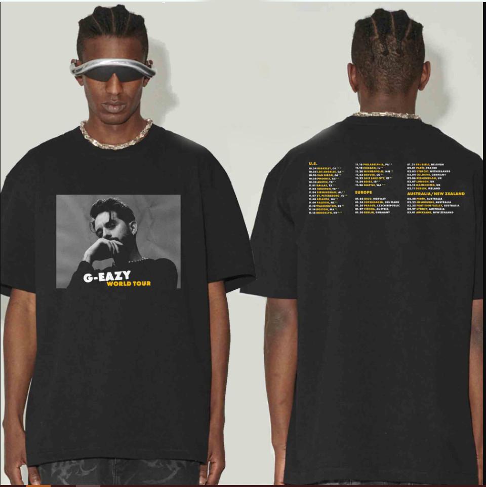 G Eazy World Tour 2026 2026 T-shirt size S-5XL S