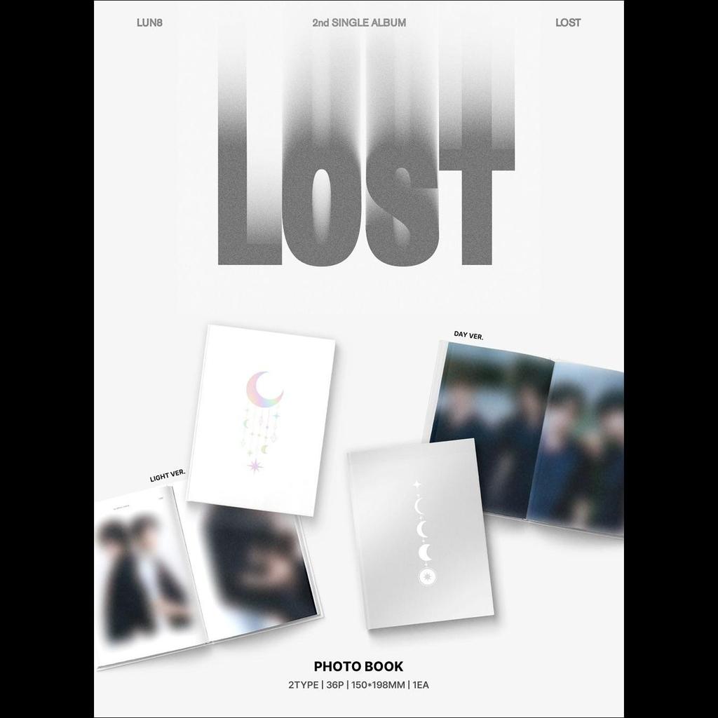 [Pre-order] LUN8 [LOST] META (DAY Ver./ LIGHT Ver.) / 2nd SINGLE ALBUM