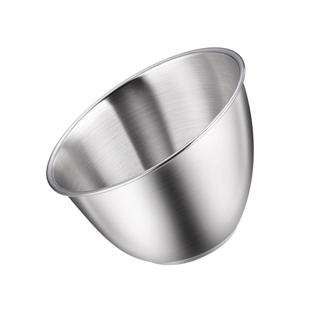 Large Capacity Slanted Lettuce Bucket Stainless Steel Bevel Vegetable Serving Bowl Cooking Basin for Kitchen Use