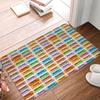 Cartoon Doctors Nurse Door Floor Bath Mats Anti-Slip Indoor Nursing Medical Pattern Doormat Garden Entrance Rug Carpet Footpad