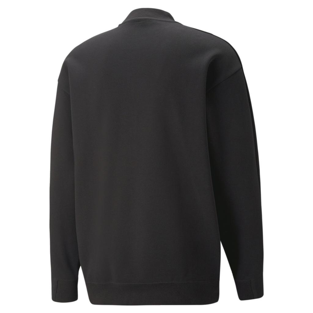 Puma Comfortable Casual Small Logo Round Neck Long Sleeve Sweatshirt Men Sweatshirt Black 620605-01