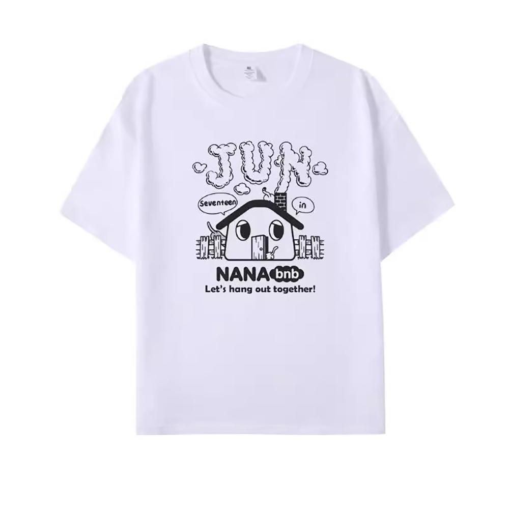 Nana Bnb T-Shirt Nana Tour 2025 Liebhaber Gleiche Kleidung Retro T-Shirt Damenbekleidung Vintage Harajuku Hochwertige Oberteile Baumwoll-T-Shirts