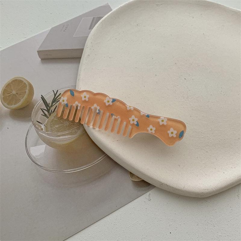 Dziewczęcy Kwiat Słodki Grzebień Wsuwka do Włosów: Kreatywna japońska i koreańska grzywka i klips boczny akcesorium do włosów