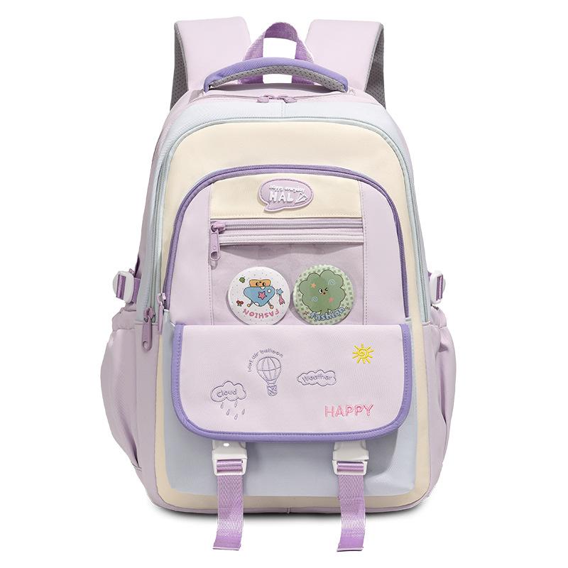 Backpack Korean version of college style light and fresh girl backpack campus class outdoor travel student schoolbag