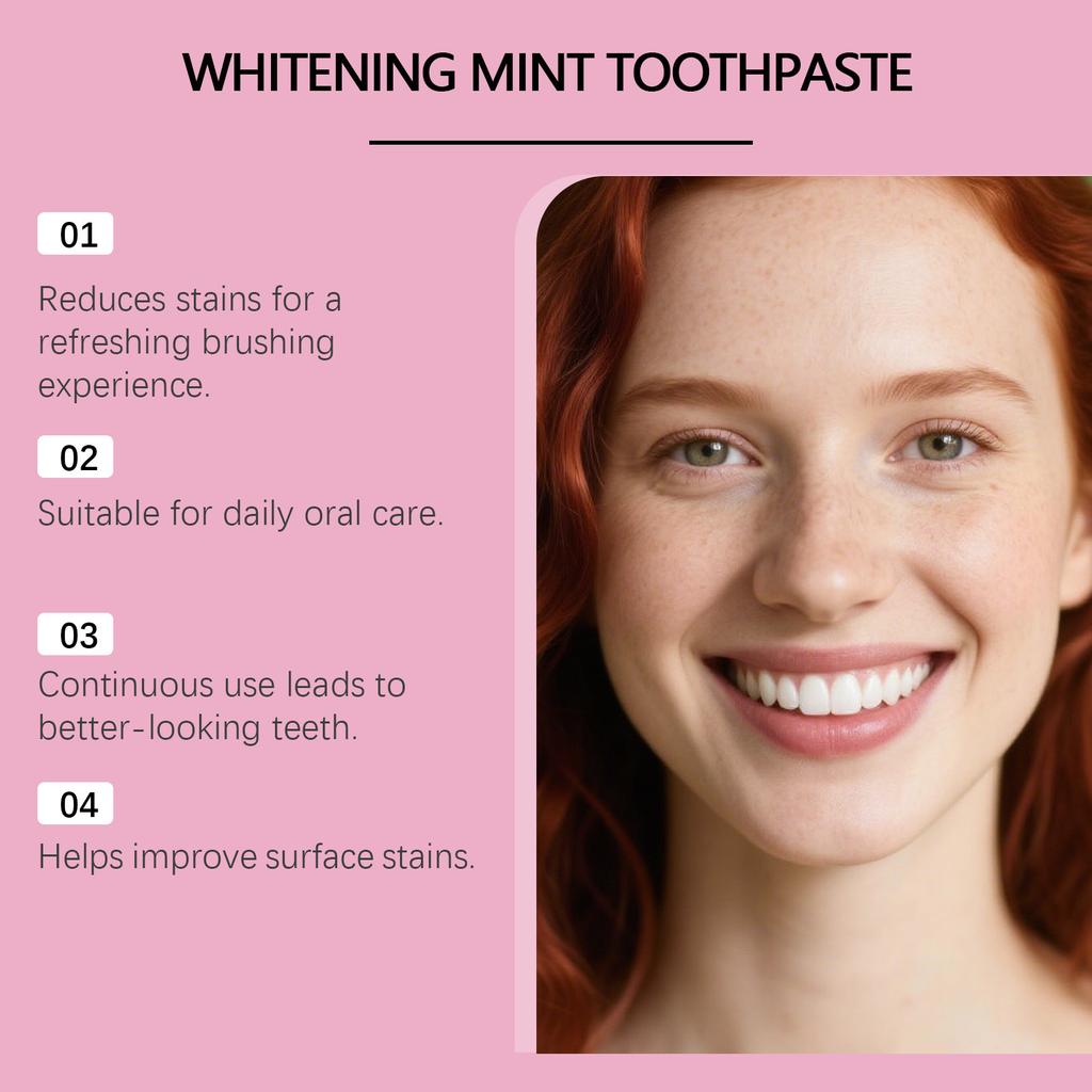 Fresh Toothpaste Oral Health Stain Remover Toothpaste Freshening Breath Oral Care Toothpaste