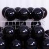 Black & White Silver Balloons for Birthday, Engagement, Proposal, or Store Opening Decorations
