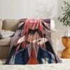 Kawaii Blanket Zero 2 Sofa Camp Nap Bedspread Cozy Flannel Blanket Fleece Home Textile Birthday Gift Blanket Bedroom Decor