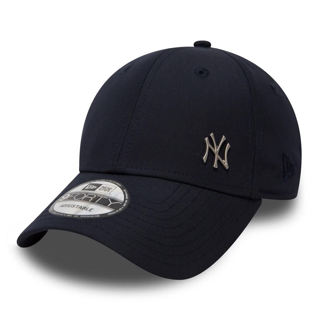 New Era 9forty MLB Flawless Logo Basic New York Yankees Adjustable Cap Azure/Silver