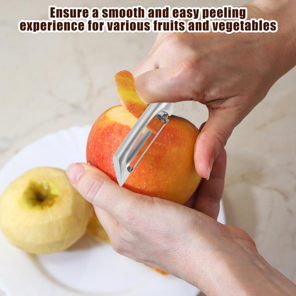 Kitchen Vegetable Peeler Stainless Steel Melon Planer Double-Head Peeler Household Multiple-Function Fruit And Vegetable Peeler