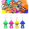 Splatoon 3 Llavero de Calamar Juguete PVC de Alta Calidad Colgante para Bolsa para Niños Regalos de Navidad